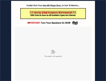 Tablet Screenshot of mywppluginstore.com